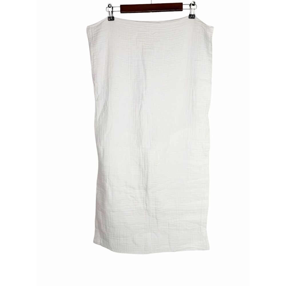 Parachute Organic Cotton White Gauze King Sham